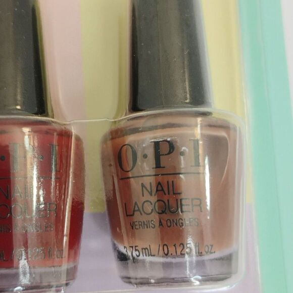 OPI Mini Nail Polish Set of Two Brand New 4 Nail Envy Nail Strengthener - Picture 5 of 12